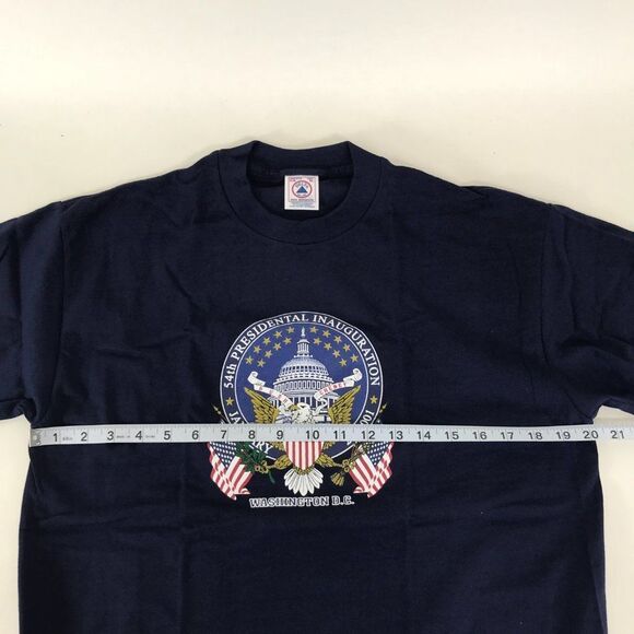 Vintage 54th Presidential Inauguration Shirt Youth XL Bush / Cheney Navy Blue - Picture 6 of 9